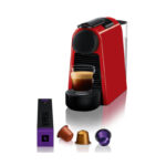 Nespresso Aparat za kafu Essenza Mini crvena