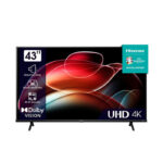 Televizor Hisense H43A6K Smart, LED, 4K UHD, 43"(109cm), DVB T/C/T2/S2